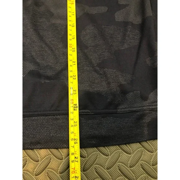 Peter Millar Perth Camo Performance Quarter Zip Mens XL Navy Pullover MF21EK40H